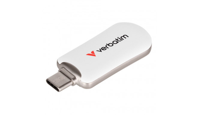 Verbatim Plectra White     128GB USB-C Flash Drive          30229
