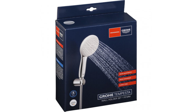Grohe Tempesta 110 shower rail set 2 sprays