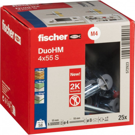 Fischer DuoHM 4x55 S TX 25 tk