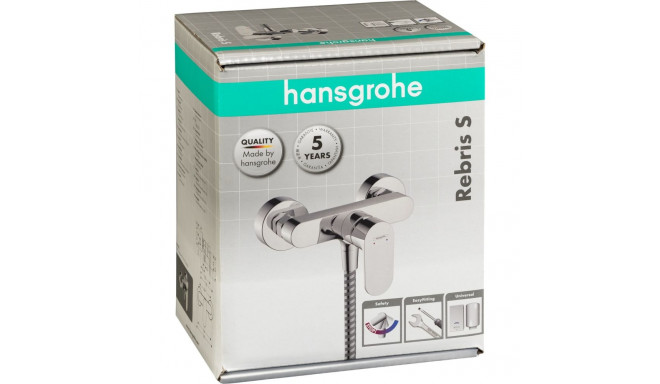 Hansgrohe Rebris S Single lever Shower Mixer f.Expo.Instl.chrome
