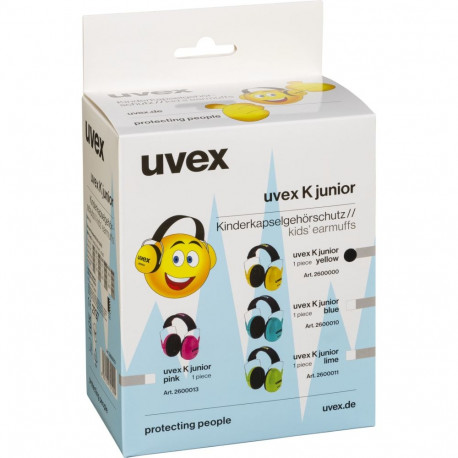 uvex Kapsel-GH uvex K Junior kollane