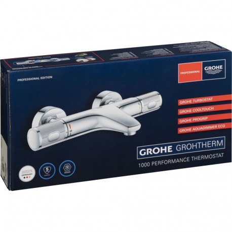 Grohe Grohtherm 1000 Performance termostaatiline vannisegisti 1/2