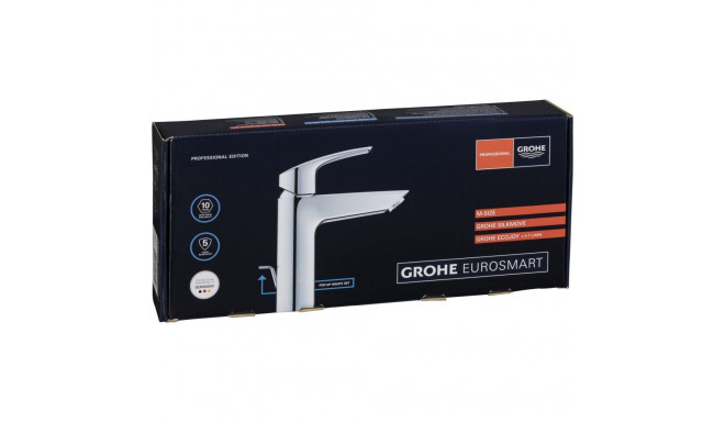Grohe Eurosmart M-suurus ühe hoovaga valamu segisti, 1/2
