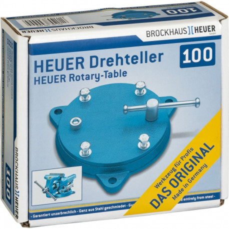 HEUER pöörlev alus kruustangile suurus 100 + kompaktne