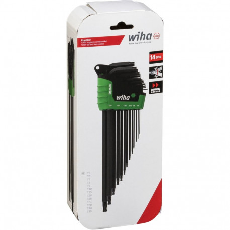 Wiha Pin Spanner Set with ErgoStar Holder