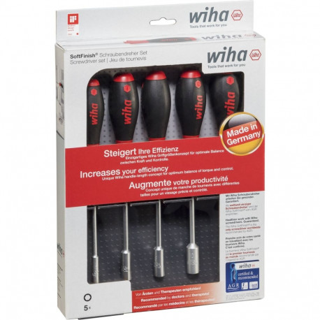 Wiha Screwdriver Set SoftFinish