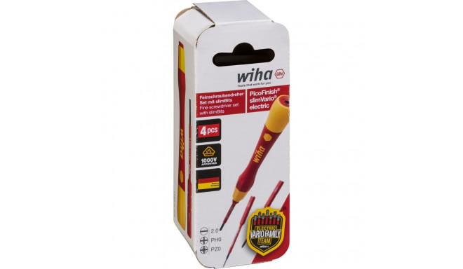 Wiha Fine Screwdriver Set SoftFinish