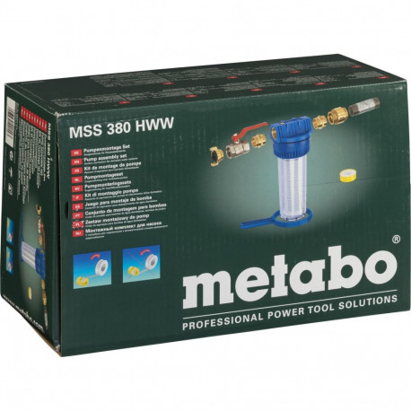 Metabo pumpa paigalduskomplekt MSS 380 HWW M. ARMAT.