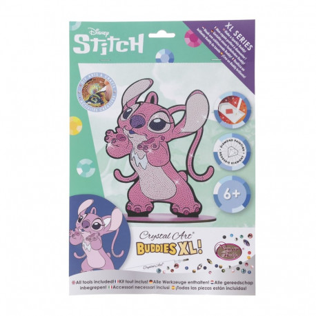 DISNEY STITCH Crystal Art figurine Angel