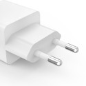 Hama laadija mini 30W PD/QC 1x USB-C, 1x USB-A valge