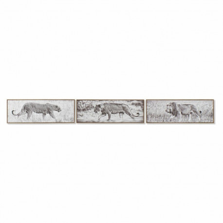 Canvas DKD Home Decor polypropylene Canvas 92,5 x 3,5 x 32 cm