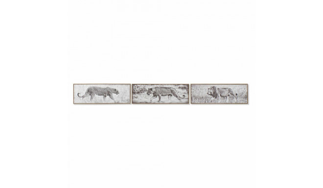 Canvas DKD Home Decor polypropylene Canvas 92,5 x 3,5 x 32 cm