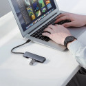 [RETURNED ITEM] Ugreen USB Type C HUB - 4x USB 3.2 Gen 1 with USB-C power port gray (CM219 70336)