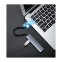 [RETURNED ITEM] Ugreen USB Type C HUB - 4x USB 3.2 Gen 1 with USB-C power port gray (CM219 70336)