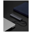 [RETURNED ITEM] Ugreen USB Type C HUB - 4x USB 3.2 Gen 1 with USB-C power port gray (CM219 70336)