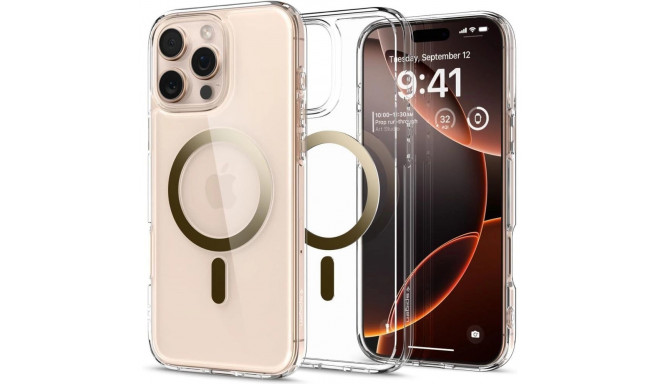 Spigen Ultra Hybrid Mag Case with MagSafe for iPhone 16 Pro - Gold
