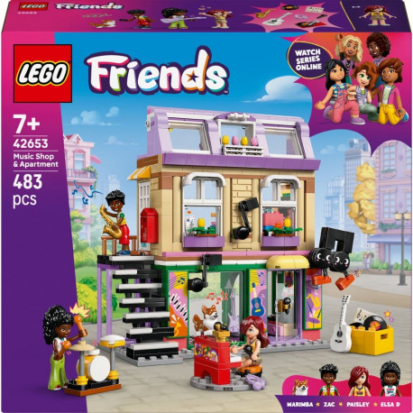 CONST LEGO MUSIC STORE & APARTMENT 42653