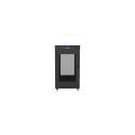 Lanberg 19" vabaltseisev 22U/800x800 (kokkupandav) klaasuksega rack-kapp, LCD FF01-8822-23BL must