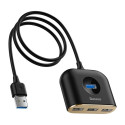 Baseus Square USB HUB 4x USB-A 3.0 (CAHUB-AY01)
