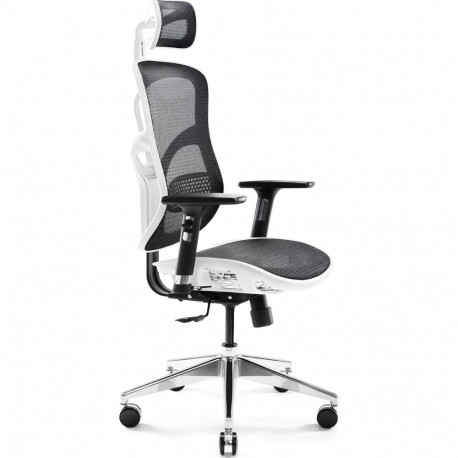 Diablo Chairs V-Basic must ja valge kontoritool