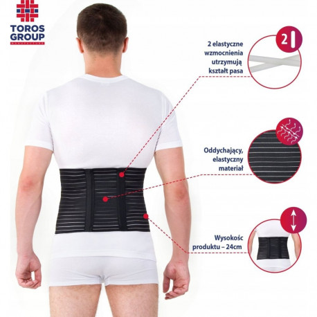 TOROS-GROUP Post-operative belt black size 4