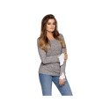 Babell Women's blouse Dorothy gray size XL (BAB-DOROT-MSZ-BLD-X1)