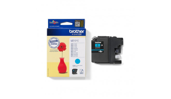 Brother tindikassett sinine LC121C