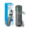 Brita Active filtriga pudel pastellroheline + 2 MicroDisc filtrit 600ml
