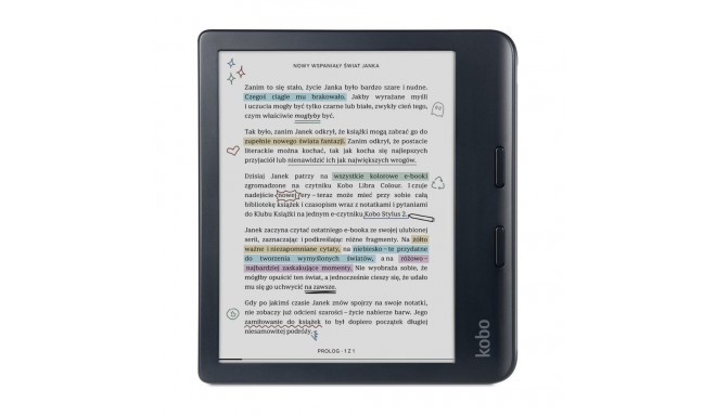 Kobo Libra Color luger must (N428-KU-BK-K-CK)