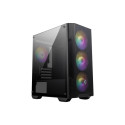 MSI MAG FORGE M100A must Micro ATX torn ilma toiteplokita ATX
