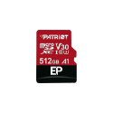 Patriot EP seeria MicroSDXC 512 GB Class 10 UHS-I/U3 A1 V30 kaart (PEF512GEP31MCX)