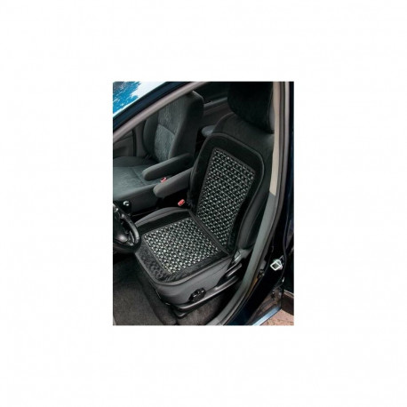 Seat cover massage beads black