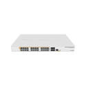 Mikrotik Switch||Type L3|Rack|24x10Base-T / 100Base-TX / 1000Base-T|4xSFP+|1xRJ45|CRS328-24P-4S+RM