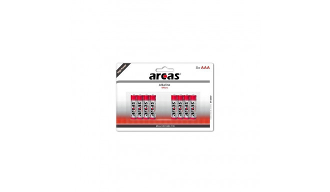 Arcas AAA/LR03, Alkaline, 8 pc(s)