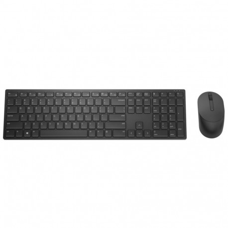 Dell Pro Keyboard and Mouse (RTL BOX) KM5221W Keyboard and Mouse Set, Wireless, Batteries included, 