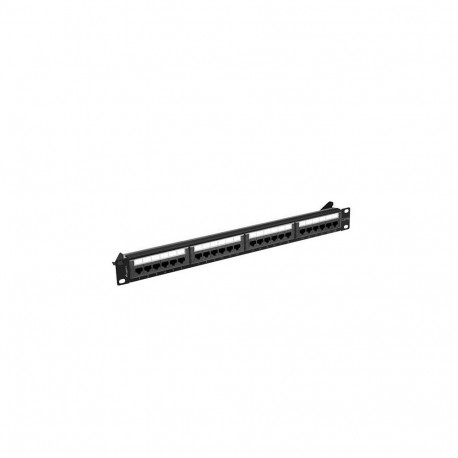 Patch Panel - Lanberg PPUA-1024-B 24-Port Cat6a 1U Black