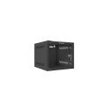 Wall-Mounted Rack - Lanberg 10" 4U Cabinet IP20 Black