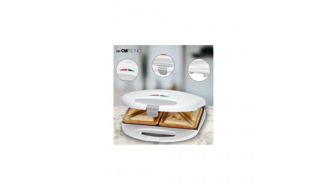 Sandwich Maker - Clatronic St 3477 750w White