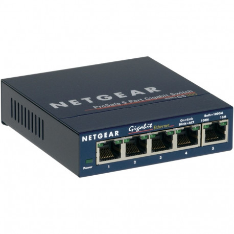 Network Switch - Netgear Gs105 10/100/1000, Blue