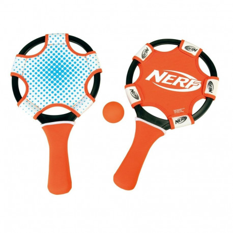 NERF NEOPRENE RACKETS SET WITH PVC BALL