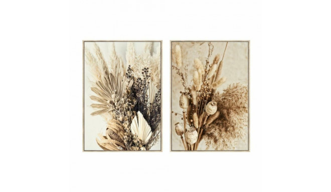 Canvas DKD Home Decor polystyrene Canvas 80 x 4 x 120 cm