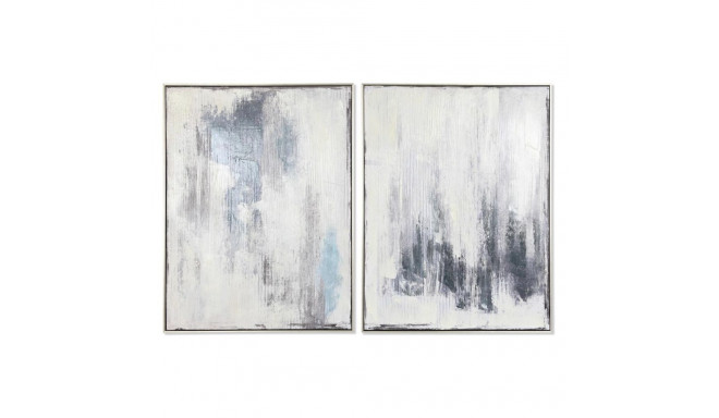 Painting DKD Home Decor 60 x 3,5 x 80 cm Abstract 60 x 3 x 80 cm Urban (2 Units)