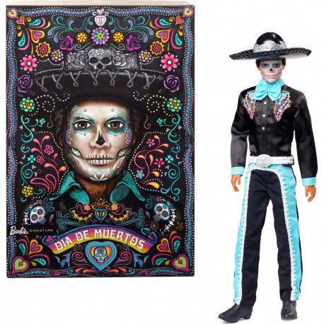 Barbie Mattel Dia de Muertos Ken nukk (HRM73)