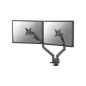 NEOMOUNTS Next Slim lauakinnitus topfix klamber/grommet must topeltmonitorile