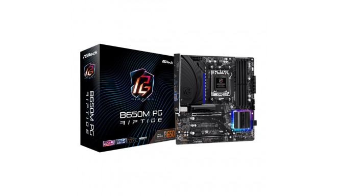 ASROCK B650M PG RIPTIDE mATX MB AM5 4xDIMM DDR5