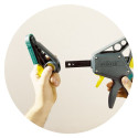 Bar Clamp - Wolfcraft EHZ PRO 120kg 15cm Opening Green/Grey/Yellow