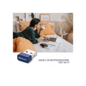 Wireless Adapter - Qoltec 57007 Mini Bluetooth USB 150Mbps Navy