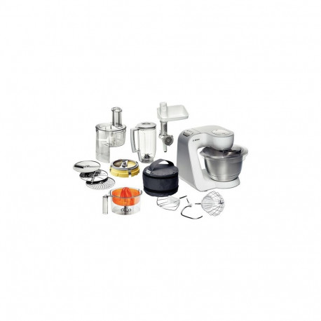Food Processor - Bosch Styline 900 W 3.9 L Stainless Steel White