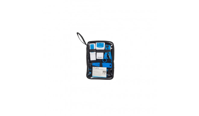 Tool Set - Lanberg NT-0302 Cable Crimper RJ-45 RJ-11 with Carrying Case Multicolour