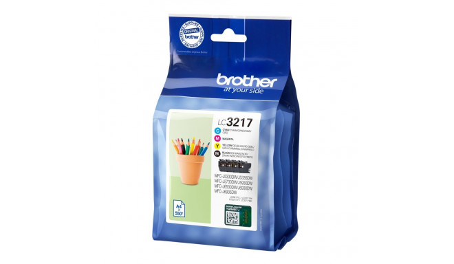 Brother Ink LC 3217 Rainbow-Pack RainbowPack (LC3217VALDR)